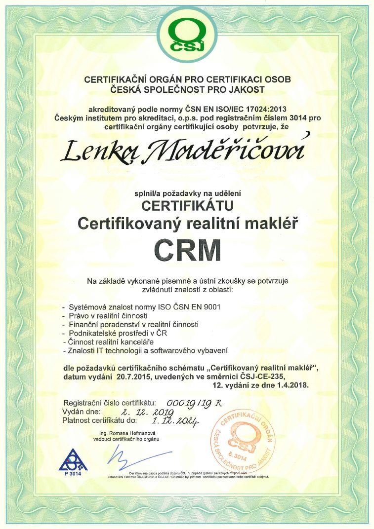 CRM ISO 17024
